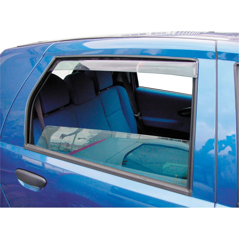 ClimAir, Vindavvisare för bakdörrar, Rökfärgad, passar Mazda 6 Kombi 2002-2007