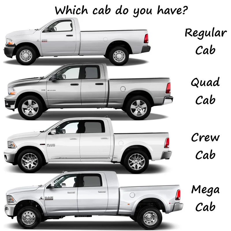ClimAir, vindavvisare framdörr, rök, passar Dodge Ram Quad/Crew Cab 2009-2019