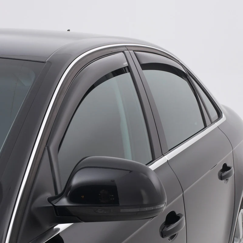 ClimAir, Vindavvisare för framdörrar, Rökfärgad, passar Toyota Corolla 5 dörrar 2002-2007