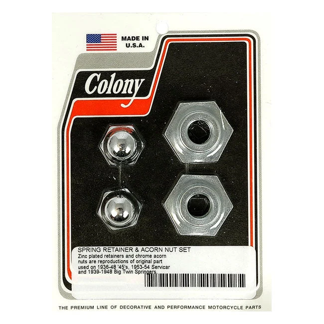 Colony Springer Retainers & Mutter Set BT 39-48; 45" SV 36-48; 45" Servi-car 53-54