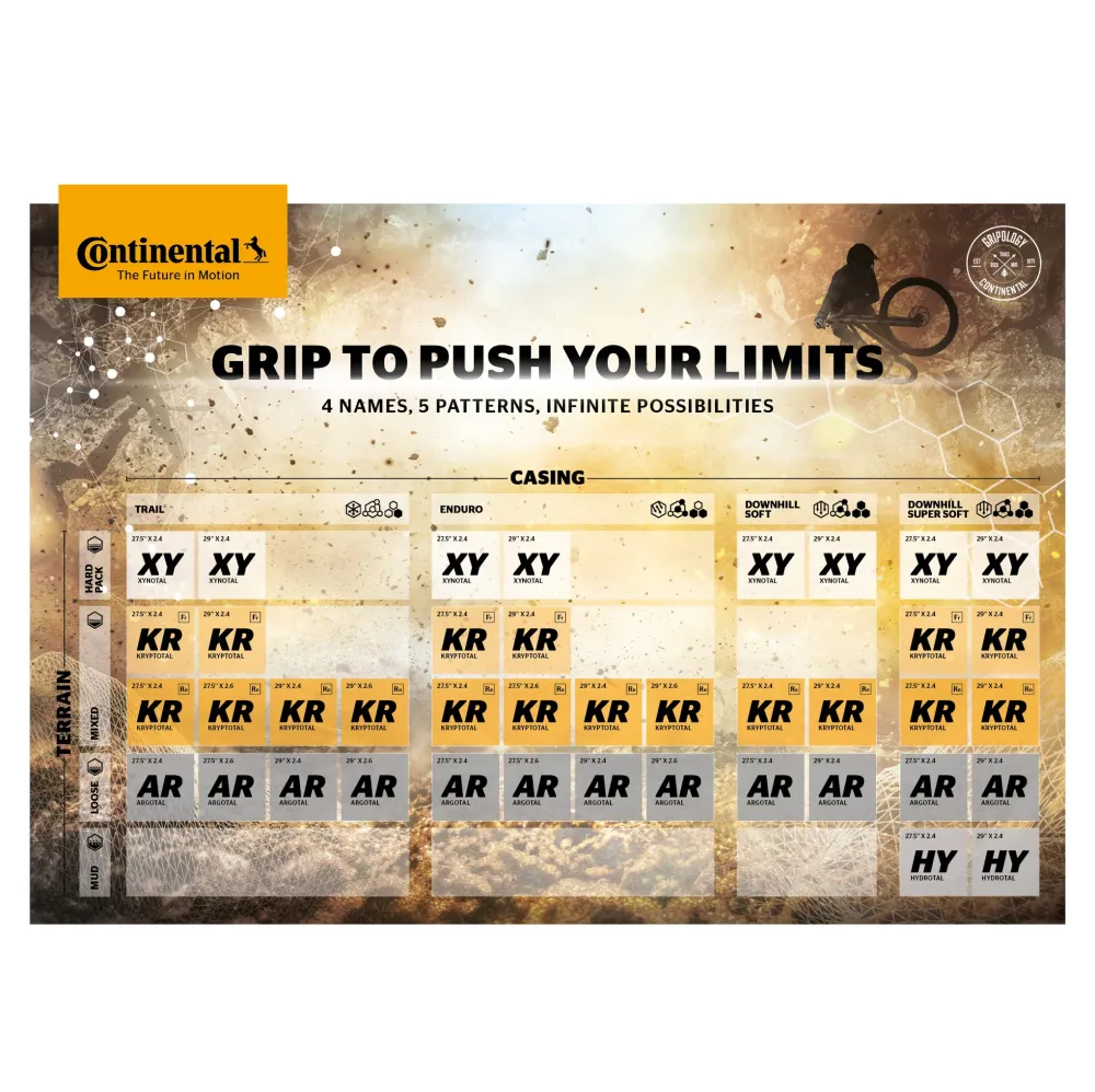 CONTINENTAL ARGOTAL Enduro Soft 29x2.40 Tubeless Ready Soft Black-däck