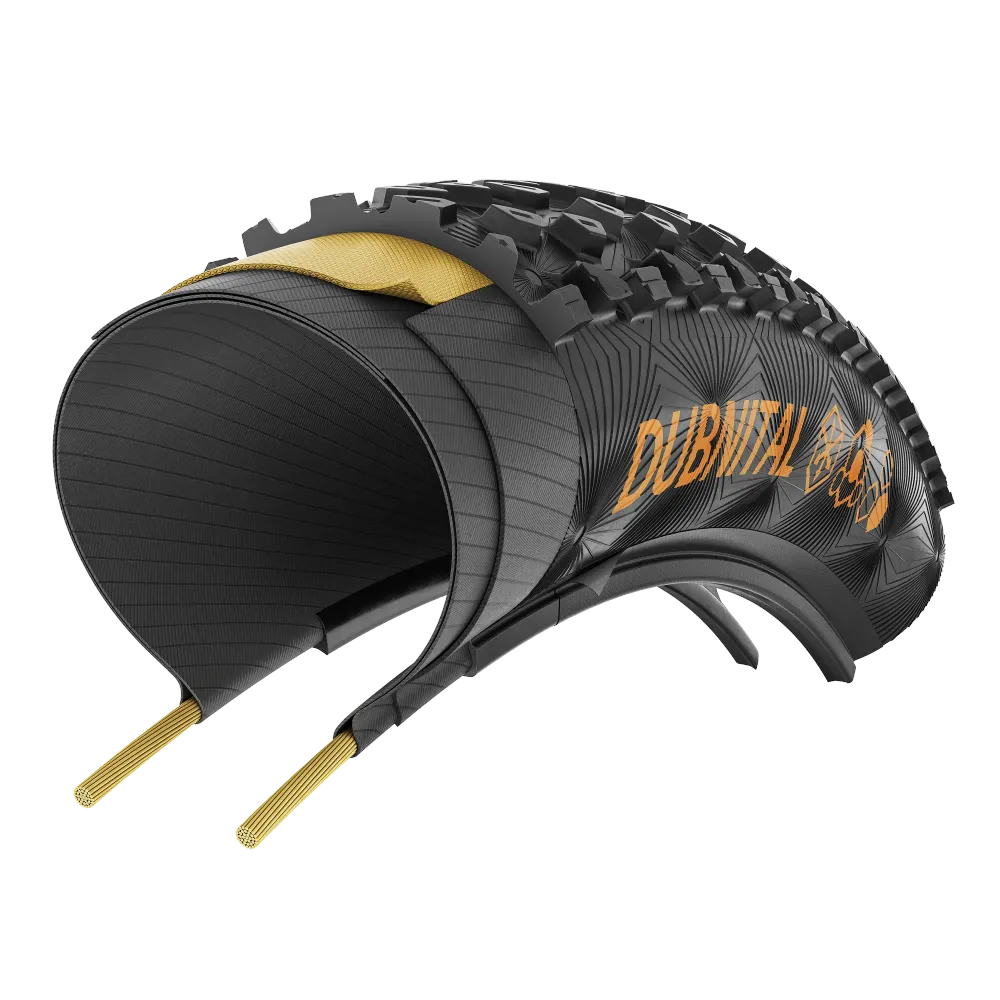 CONTINENTAL DUBNITAL Trail Rapid 29x2.40 Tubeless Ready Soft Black däck