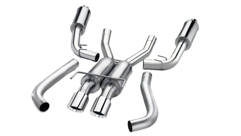 Corsa 2014-2019 Chevy Silverado 1500 5.3L V8 CC / SB 3in Single Side Exit Touring Cat-Back Exhaust