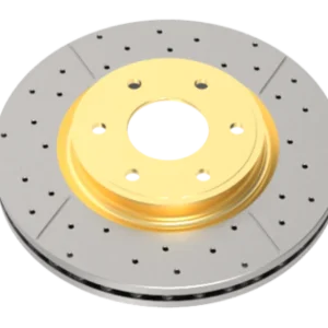DBA 99+ Chevrolet Silverado Front Cross Drilled & Slotted Street Series Rotor