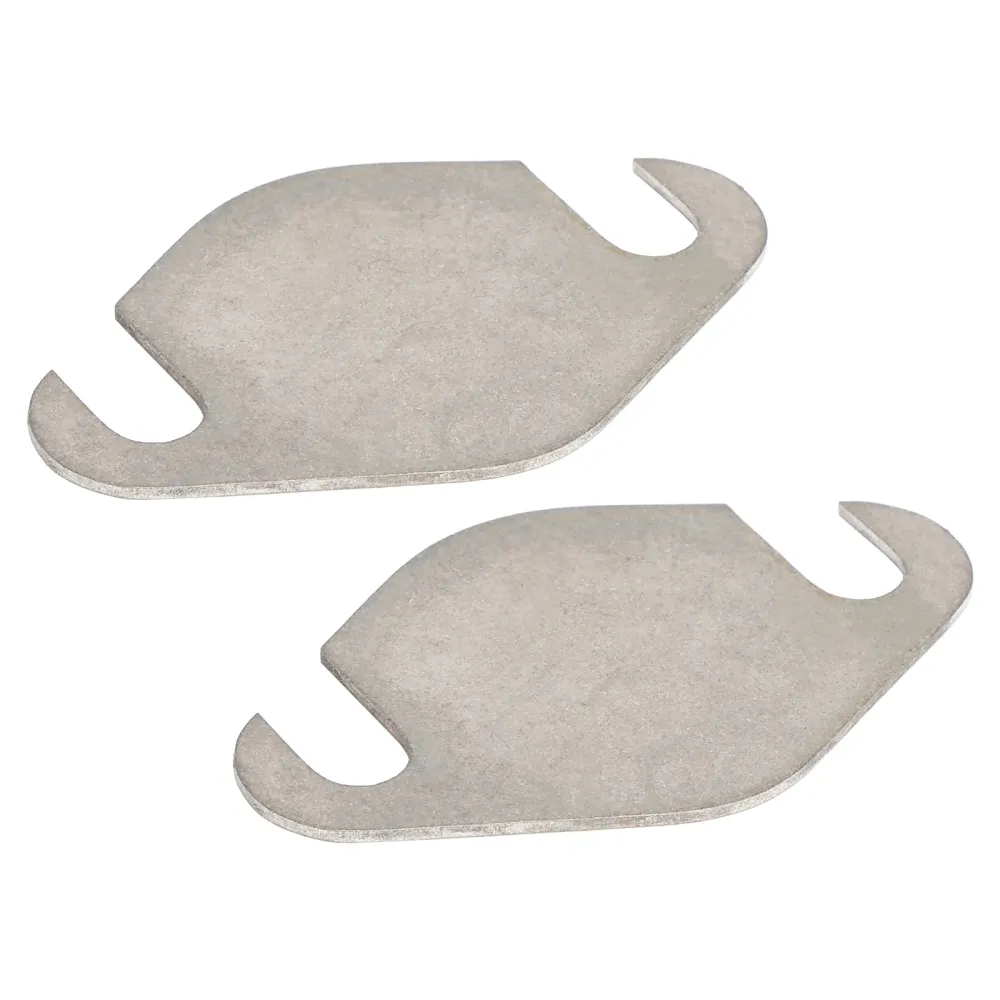 2 × EGR-ventil blank platta för VW CR-motorer med 1,6 1,2 2,0 liters kapacitet