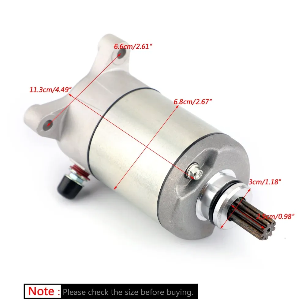 Elektrisk startmotor för Polaris Magnum 325 Ranger 500 425 Sportsman 3084981 Generisk