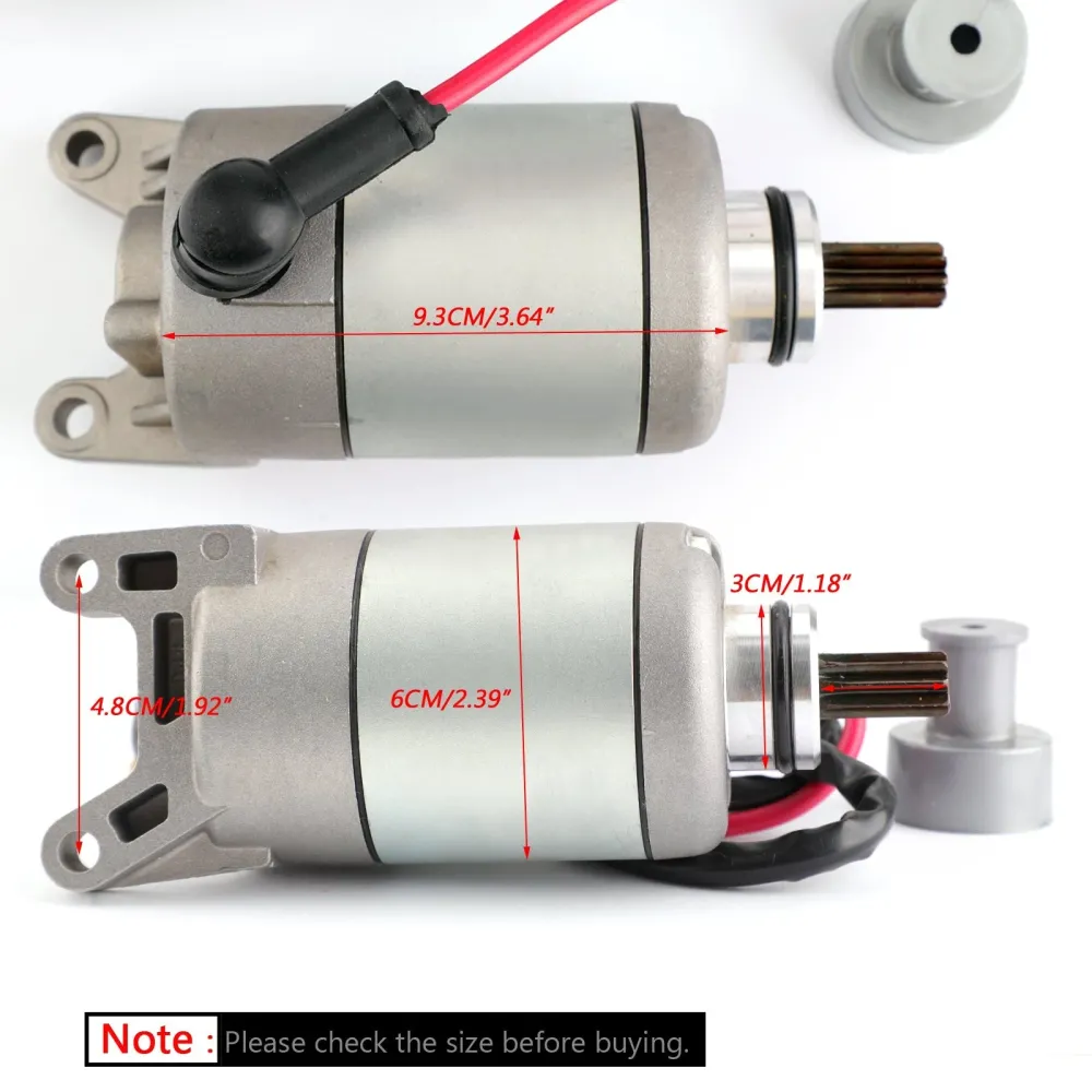 Elektrisk startmotor för Yamaha YZF R25 15-17 R3 15-18 MT-03 2016-2017 MT-25 generisk