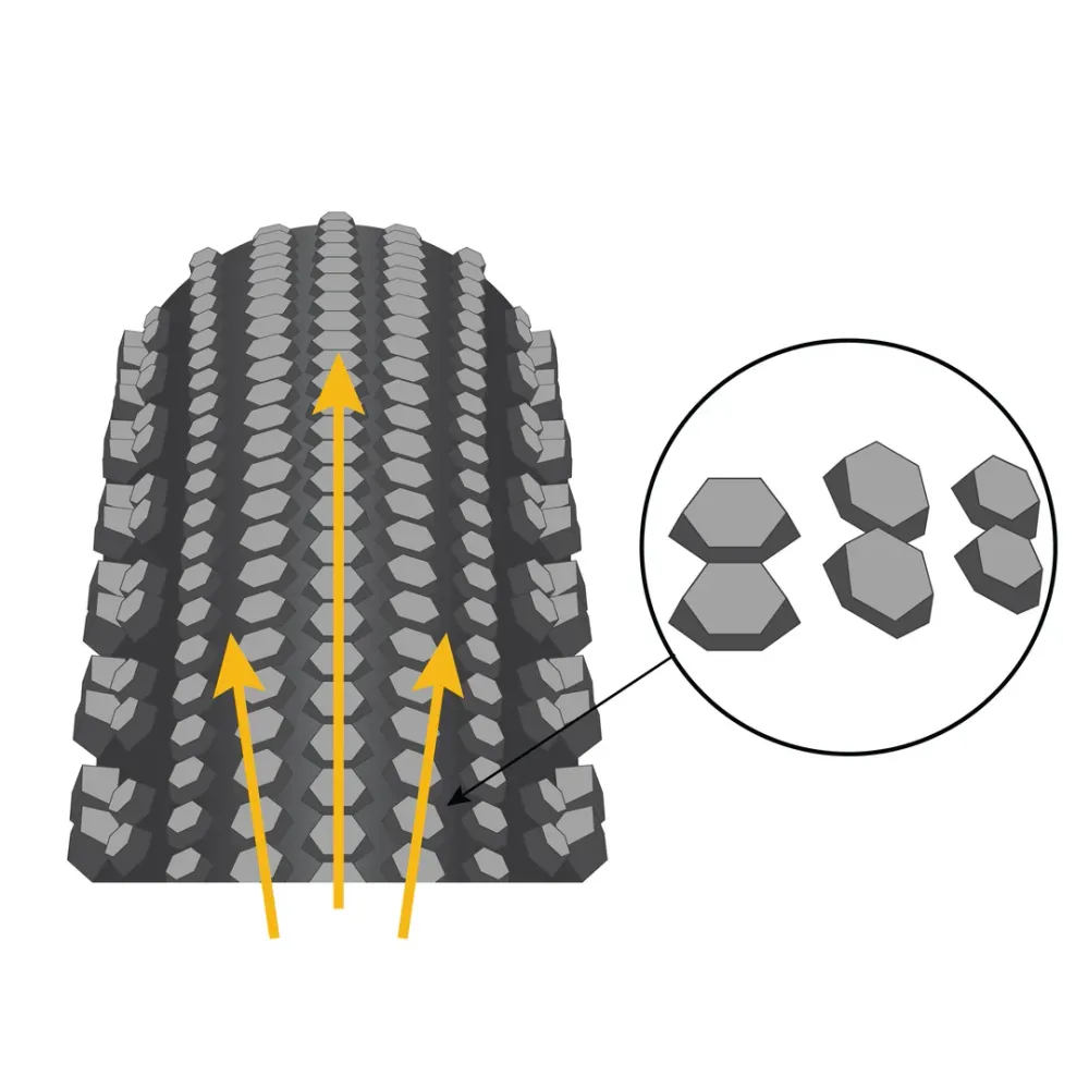 ENVE HEX 700x48c Tubeless Ready-däck Svart