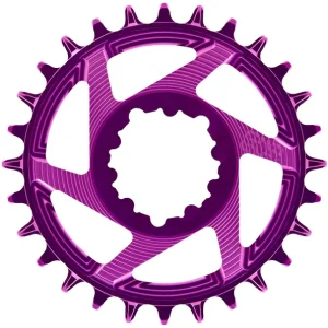 E-THIRTEEN HELIX RACE 11/12V direktmonterad SRAM Boost Offset 3mm Violet Mono-kedjekrans