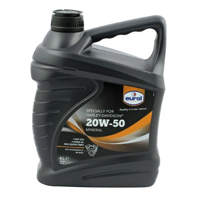 Eurol Motorolja Mineral HD 20W-50 4L