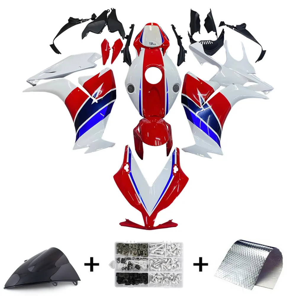 Fairings 2012-2016 Honda CBR1000RR HRC Vit Röd Blå Racing Generic