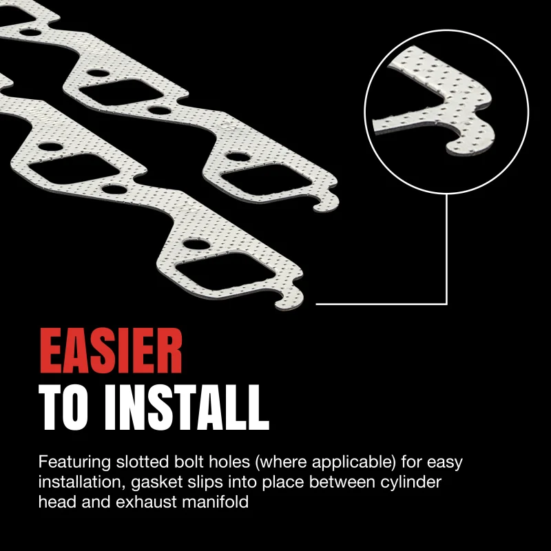 Fel-Pro 09-13 Chevrolet Silverado 1500/09-13 Corvette/12-15 Camaro Exhaust Manifold Gasket Set