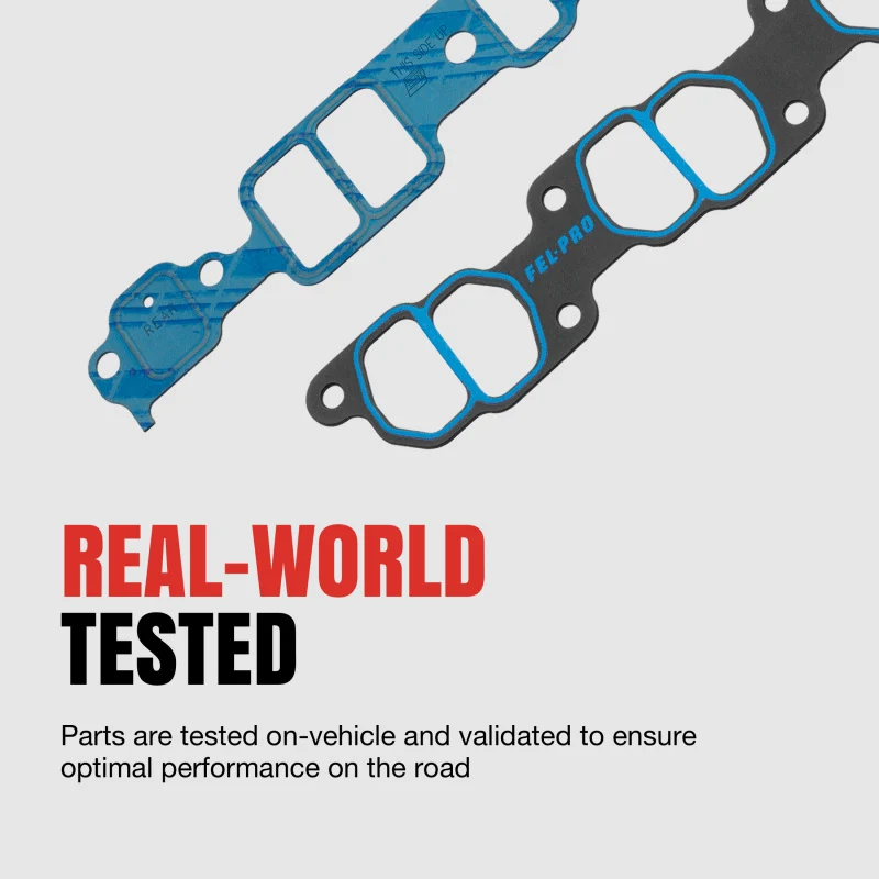 Fel-Pro Ford 260/289/302/351W Windsor SB Intake Manifold Gasket Set - 1.28 x 2.10 Port Size