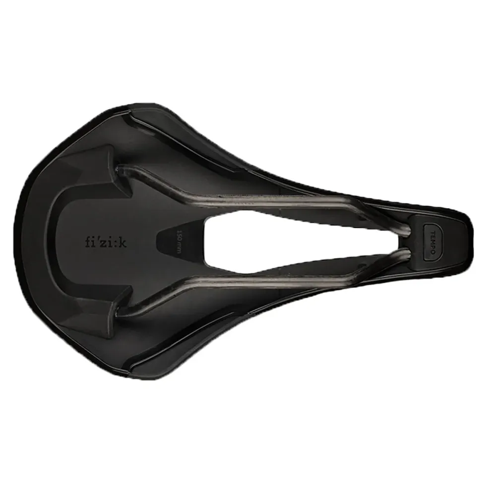 FIZIK TEMPO ARGO R1 150 mm sadel Kolfiberskenor Svart
