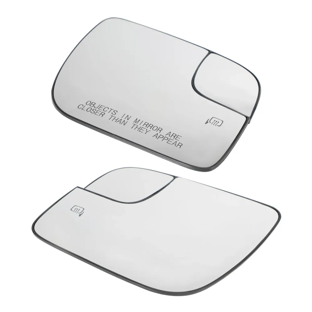 2 脳 Ford Explorer 2011-2018 Mirror Glass uppvärmd konvex spotter