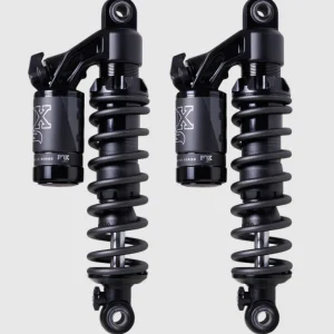 Fox 93-17 Harley-Davidson FXDWG Dyna Wide Glide Rear QS3-QSR Performance Series Shock Kit