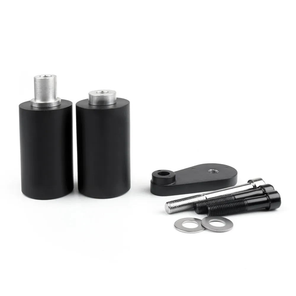 Frame Sliders Crash Protector Yamaha YZF R6 R6S 2003-2008 Ingen klippt svart generisk
