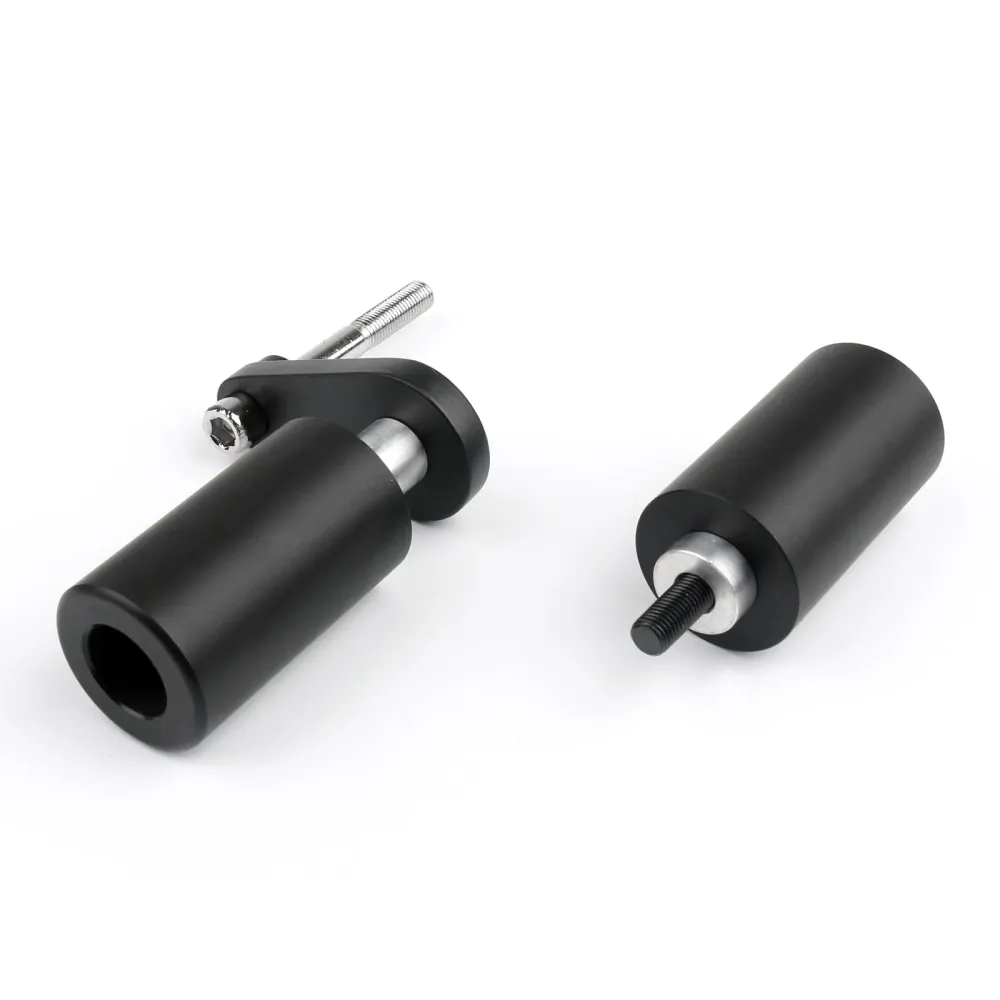 Frame Sliders Crash Protector Yamaha YZF R6 R6S 2003-2008 Ingen klippt svart generisk