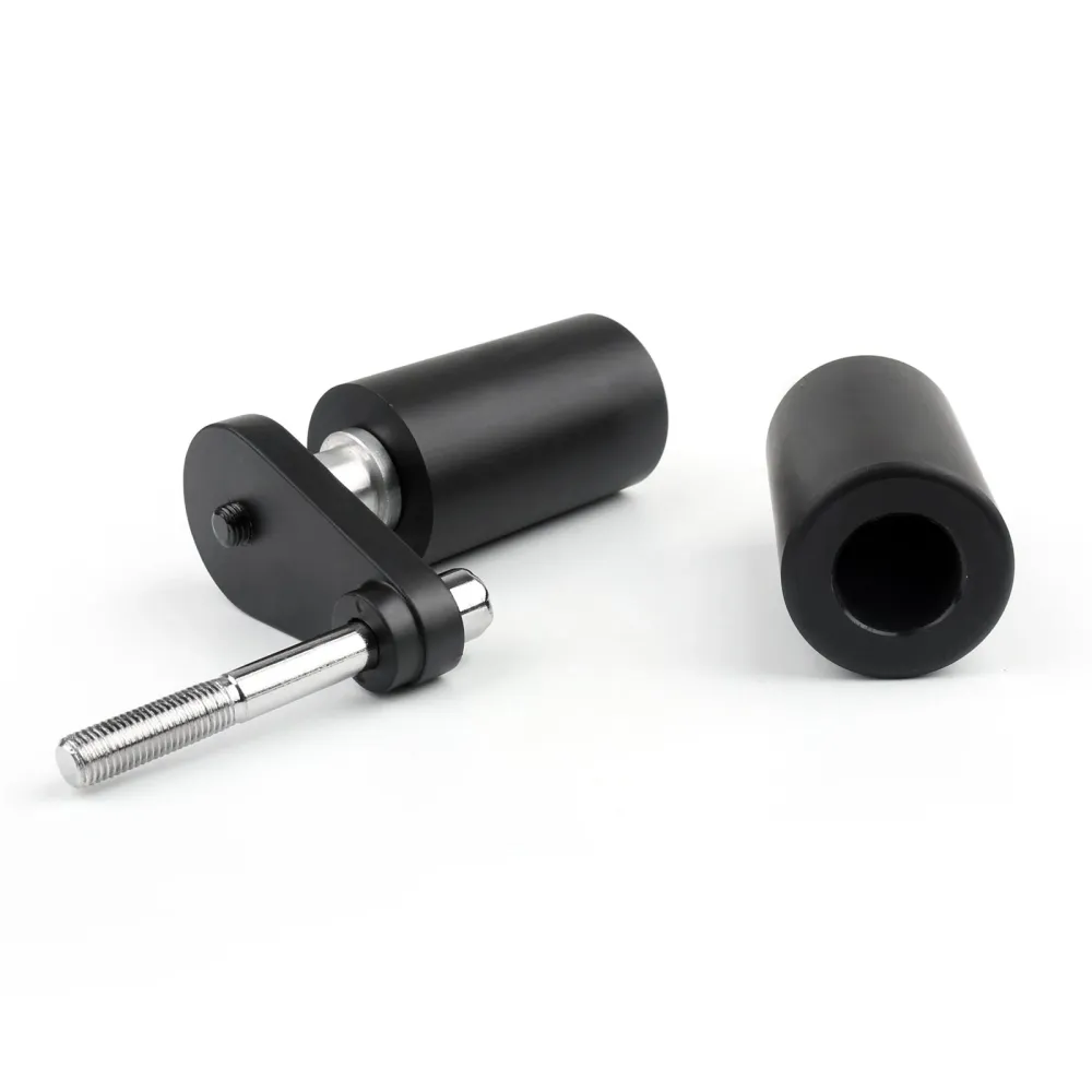 Frame Sliders Crash Protector Yamaha YZF R6 R6S 2003-2008 Ingen klippt svart generisk