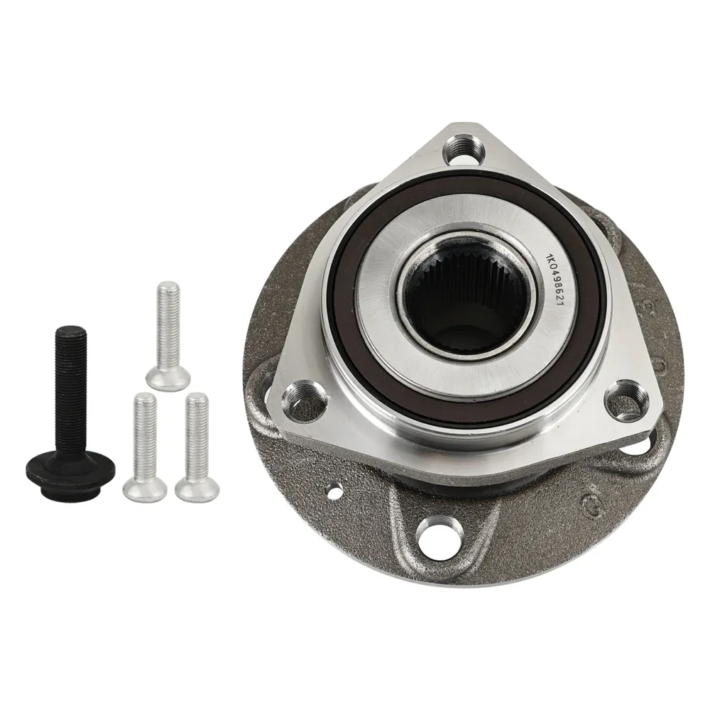 Framhjulslagret nav med 3 hål 1k0498621 för Audi A3 VW Caddy Mk3 Golf 5/6/7