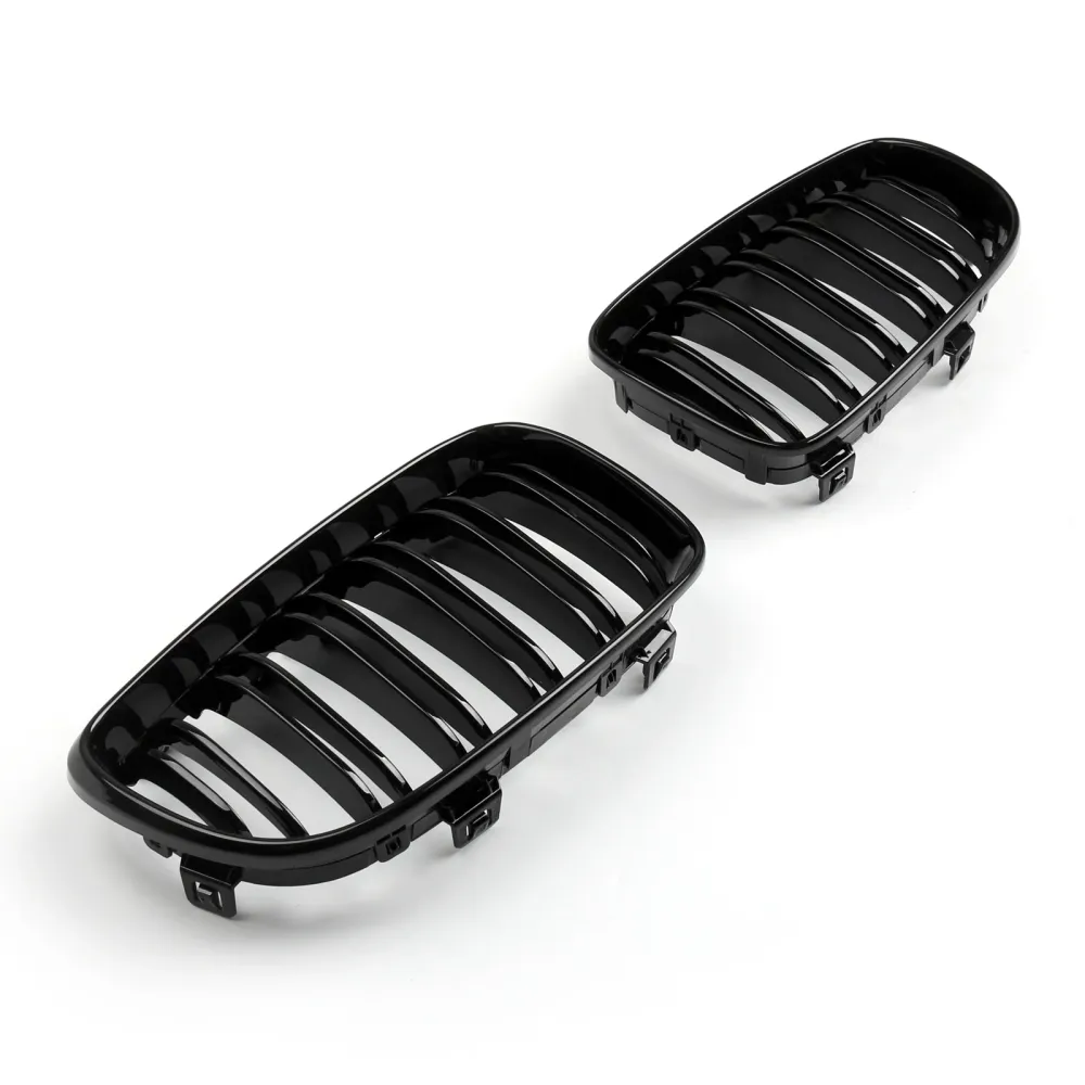 Front Grille för BMW 1-serien E81 E87 E82 E88 128I 135I 2008-2012 Gloss Black Generic