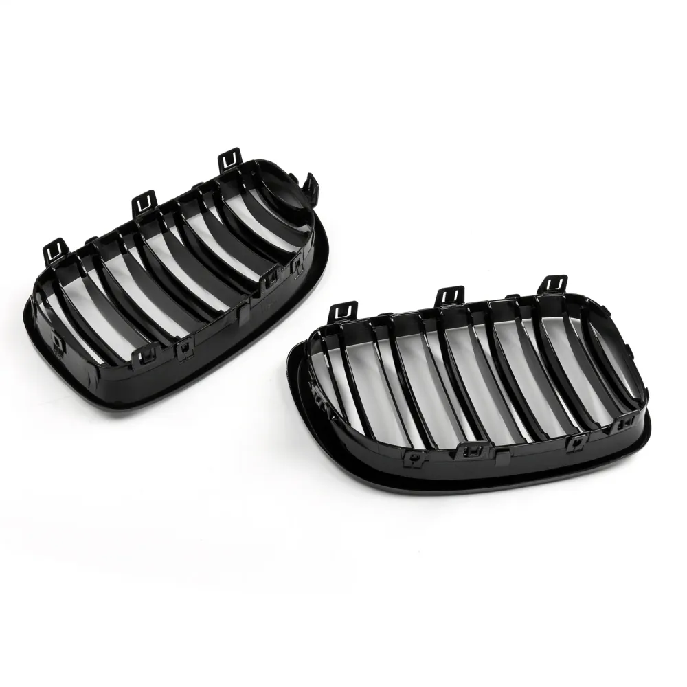Front Grille för BMW 1-serien E81 E87 E82 E88 128I 135I 2008-2012 Gloss Black Generic