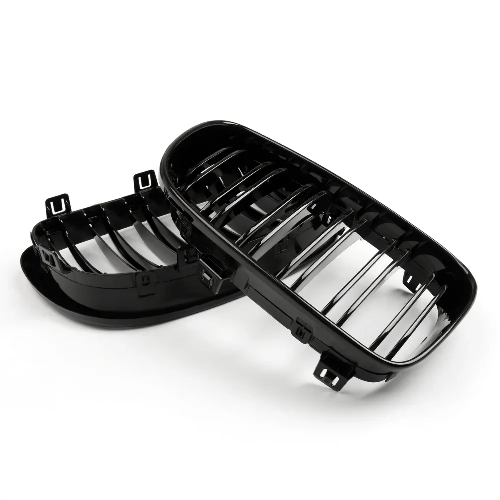 Front Grille för BMW 1-serien E81 E87 E82 E88 128I 135I 2008-2012 Gloss Black Generic