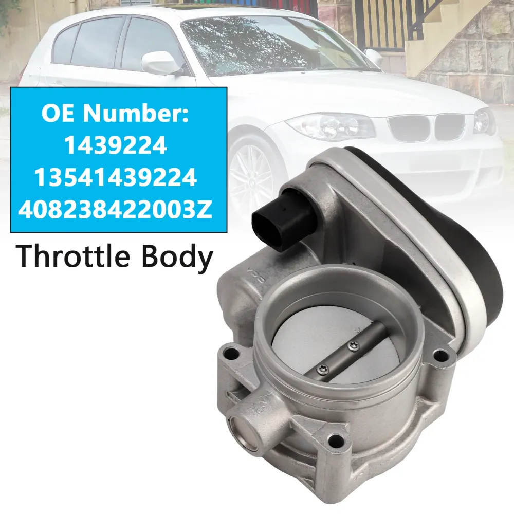Gasspjäll 13541439224 För BMW E81 E87 E46 E90 E91 116i 118i 316i/Ci 318i/Ti