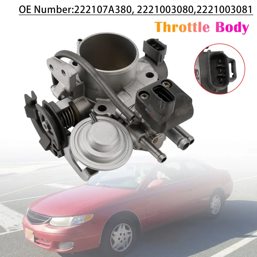 Gasspjäll 22210-03080 för Toyota Camry Solara MCV20 SXV20 1998-2001