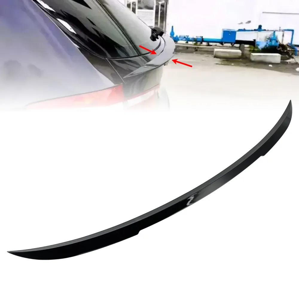 Glanssvart Bak Mid Boot Spoiler Till BMW X3 F25 2010-2018