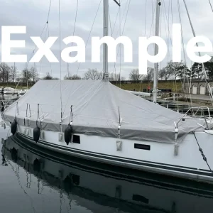 Hanse 418 Vinterkapell på rigg
