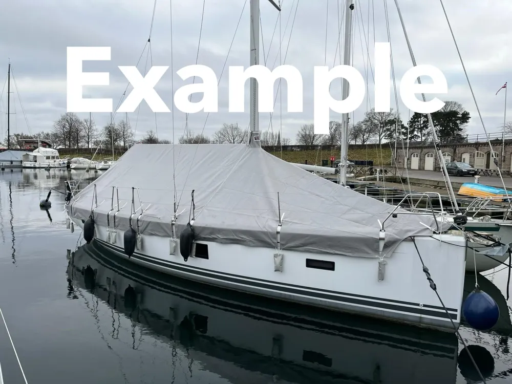 Hanse 418 Vinterkapell på rigg