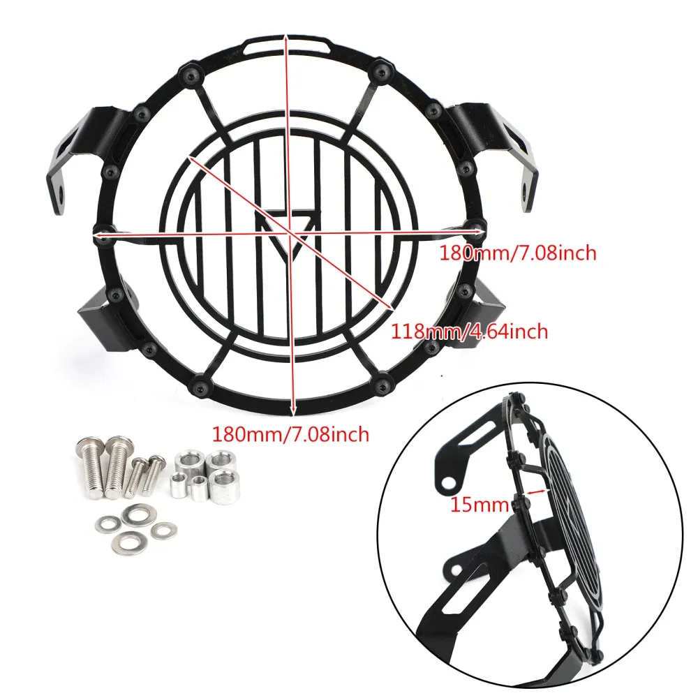 Headlight Protector Grill Fit Triumph Street Twin, Street Scrambler 16 - 20 Generic