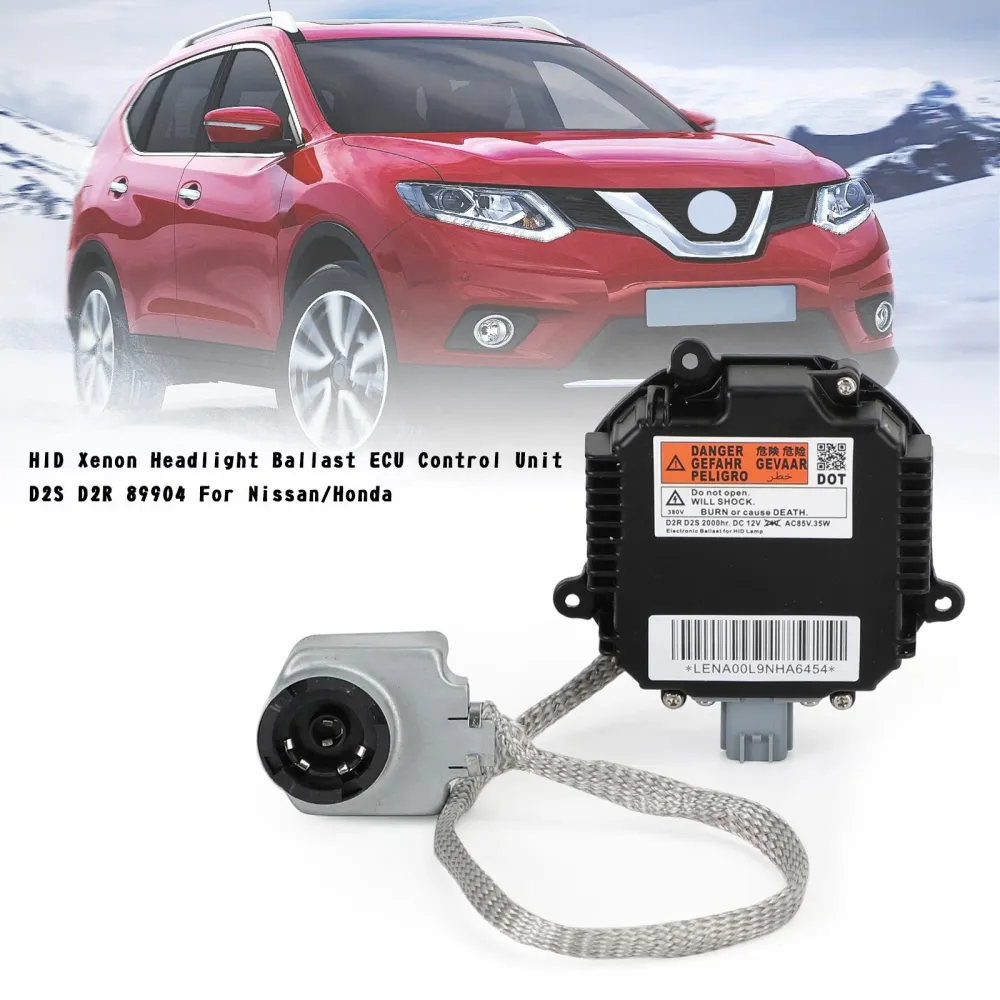 HID Xenon Headlight Ballast ECU Control Unit D2S D2R 89904 för Nissan/Honda Generic