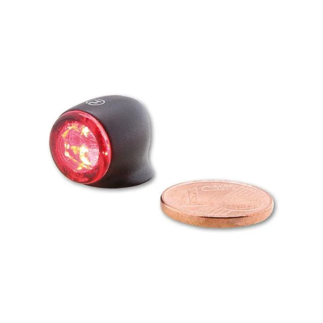 Highsider Proton 2 LED 3 i 1 MC-Bakljus Svart