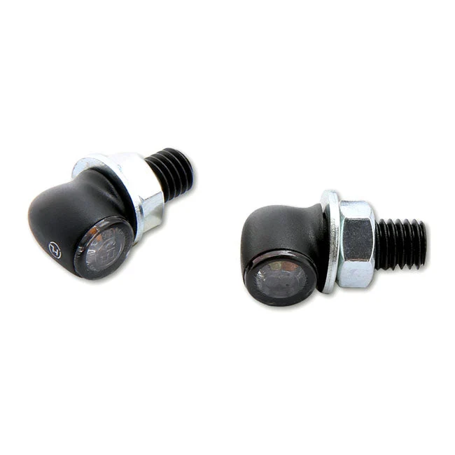 Highsider Proton 2 LED 2 i 1 MC-Blinkers med Positionsljus Svart