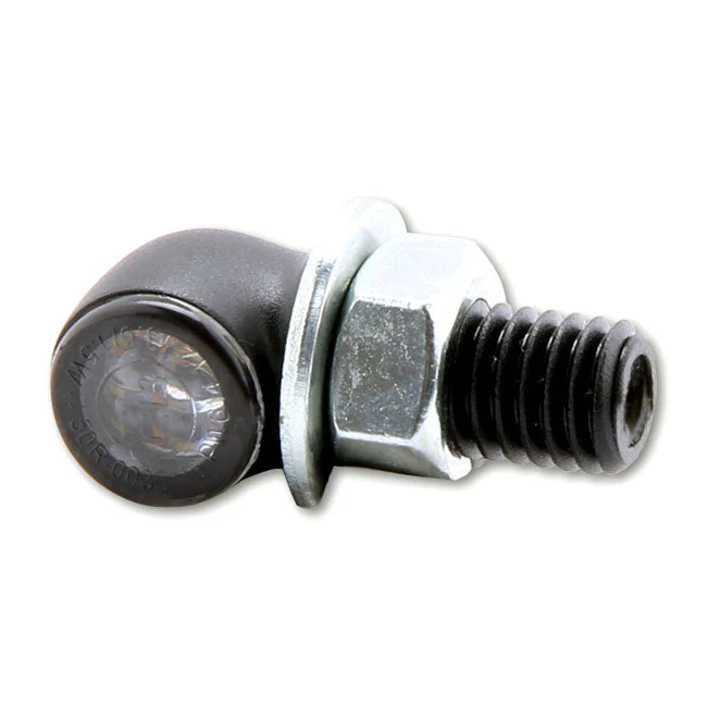 Highsider Proton 2 LED 2 i 1 MC-Blinkers med Positionsljus Svart