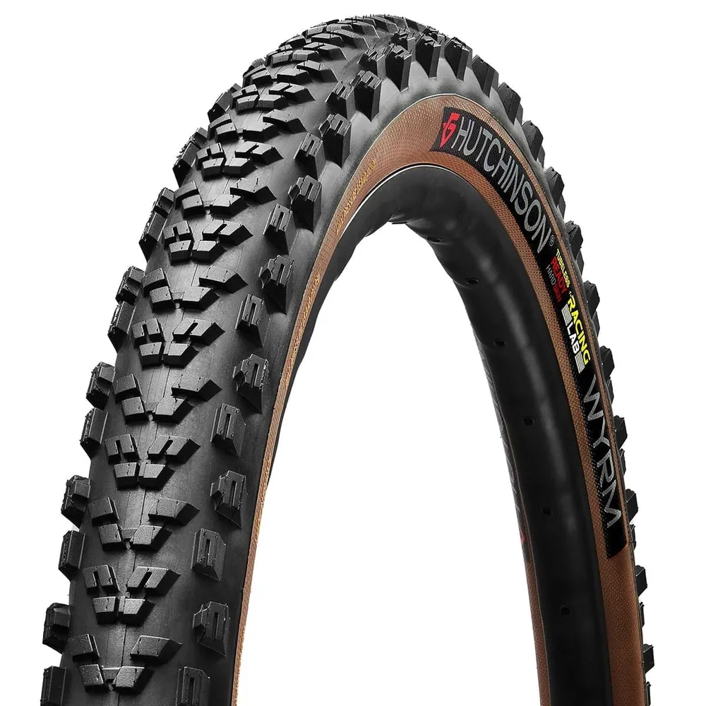 HUTCHINSON WYRM 29x2.40 Racing Lab Hardskin Race Ripost XC Tubeless Ready Soft Black/Brown däck