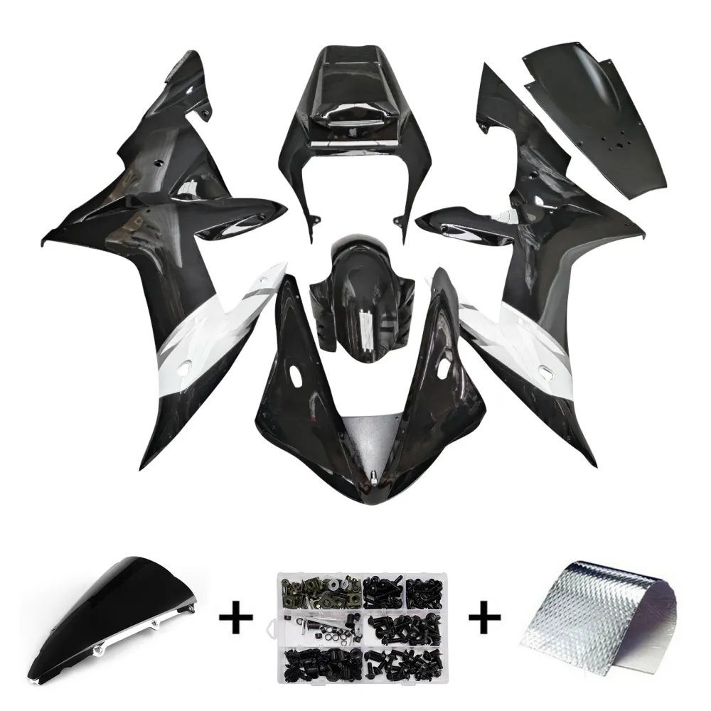Injection Fairing Kit Bodywork Plastic ABS Yamaha YZFR1 YZF-R1 2002-2003