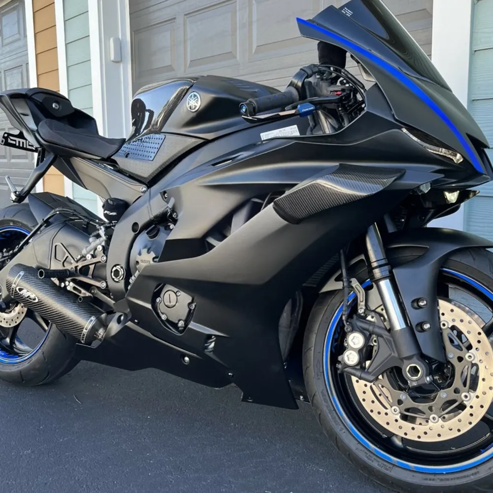 Injection Fairing Kit Bodywork Plastic ABS fit Yamaha YZF-R6 2017-2023