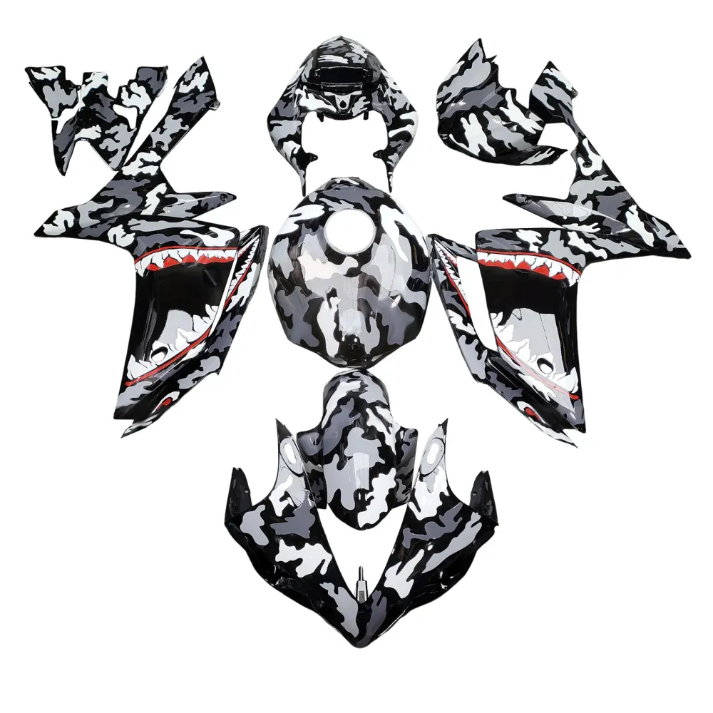Injection Fairing Kit Bodywork Plastic ABS Yamaha YZFR1 YZF-R1 2007-2008