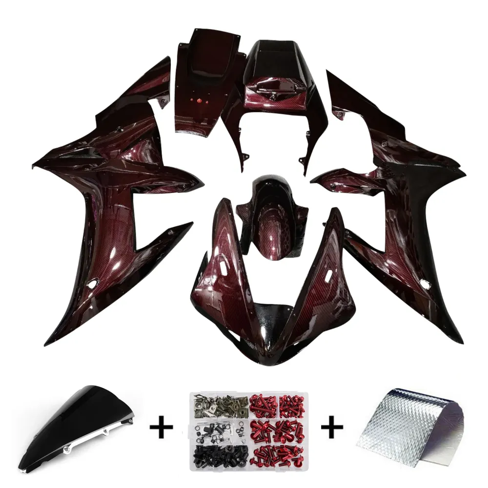 Injection Fairing Kit Bodywork Plastic ABS Yamaha YZFR1 YZF-R1 2002-2003