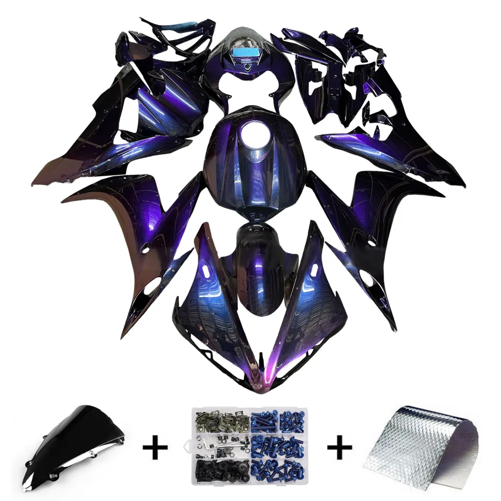 Injection Fairing Kit Bodywork Plastic ABS Yamaha YZFR1 YZF-R1 2004-2006