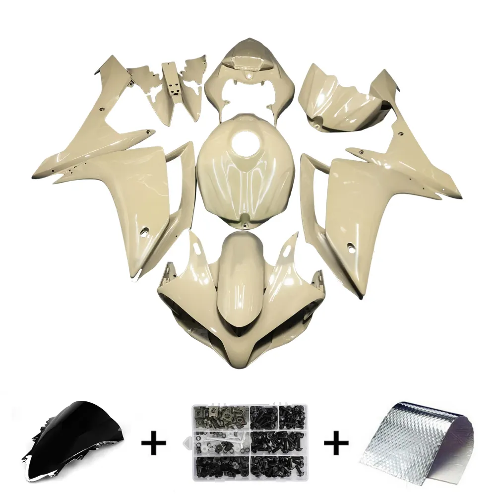 Injection Fairing Kit Bodywork Plastic ABS Yamaha YZFR1 YZF-R1 2007-2008
