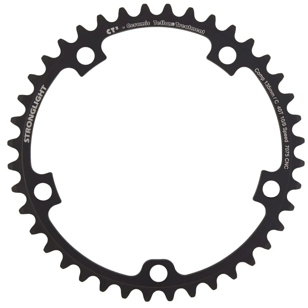Inre kedjehjul 9/10V STRONGLIGHT CT² Campagnolo Typ C 135mm
