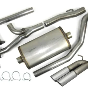 JBA 04-20 Nissan Titan 5.6L 409SS Pass Side Dual Exit Cat-Back Exhaust