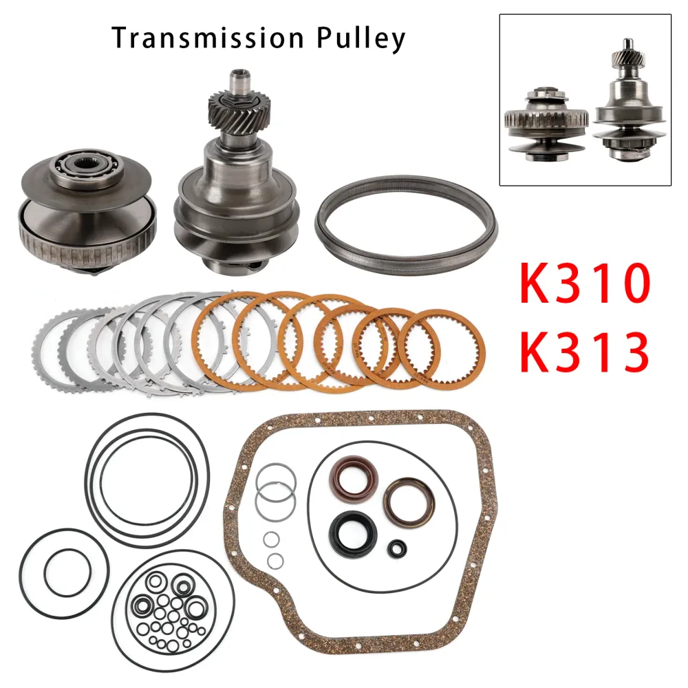 K310 K313 CVT Transmission Remskiva Set Med Remkedja För Toyota Carola