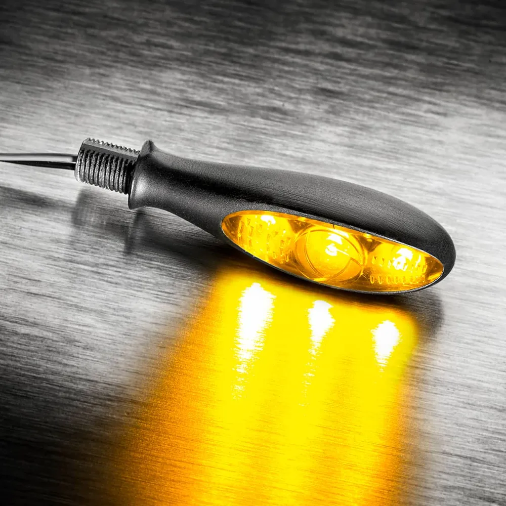 Kellermann Micro S Dark Mini LED Blinkers MC