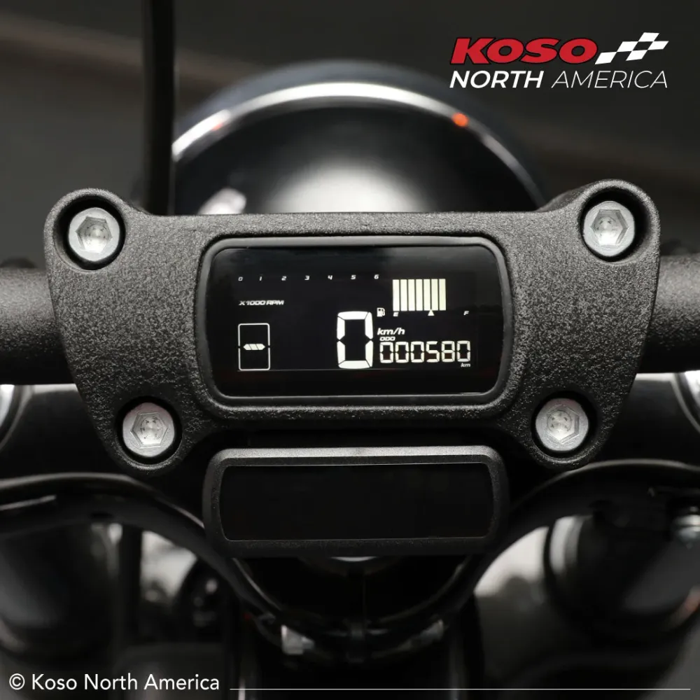 Koso D2 Hastighetsmätare Multifunktion Plug & Play Softail 18-20; FXBB/S 18-22