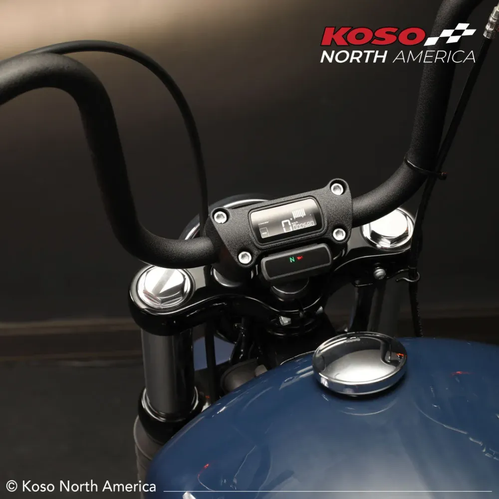 Koso D2 Hastighetsmätare Multifunktion Plug & Play Softail 18-20; FXBB/S 18-22